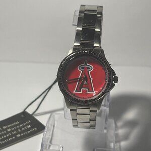 Los Angeles Angels MLB Ladies Stainless-Steel Luxury Watch by Game Time NEW!!